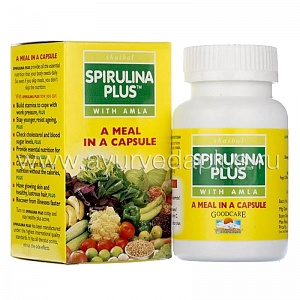 Спирулина Плюс с амлой (Spirulina Plus with amla)